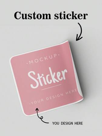 [Customized] 30-1000pcs Customized Adhesive Labels, Round Shape, Customized Text And Graphics, Customized Size, Customized Logo Labels, Design Your Own Personalized Stickers And Labels, Suitable For Packaging, Wedding Gifts, Office, Party, Events Back To School