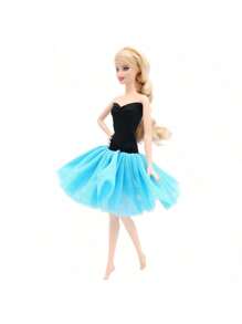Doll Dress Closet Doll Exquisite Cute Ballet Tutu Skirt, Multi-Color, Suitable For Performance, Afternoon Activities, Etc. (Doll Not Included)