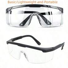 Anti-Splash Goggles, Work Safety Goggles, Anti-Wind And Dust Protective Glasses, Optical Lens And Frame, Cycling Glasses - Multicolor - View 2