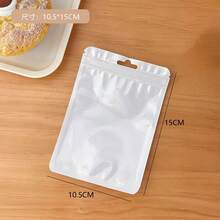 50pcs Colorful Macaron Style Self-Sealing Plastic Bags, Can Be Used As Gift Bags, Jewelry Bags, Packaging Bags, Envelopes, Display Cards, Reusable Storage Bags, Dust-Proof Sealing Bags School Supplies, Back To School