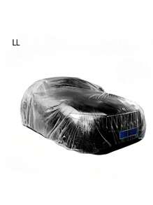 Disposable Car Cover, Transparent Car Cover, Dust Cover, Car Cover, PE Film Rain Cover, Disposable Car Cover