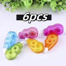 6/3PCS Correction Tape, Easy To Use Instant Correction, Suitable For Students, Office Staff Use
