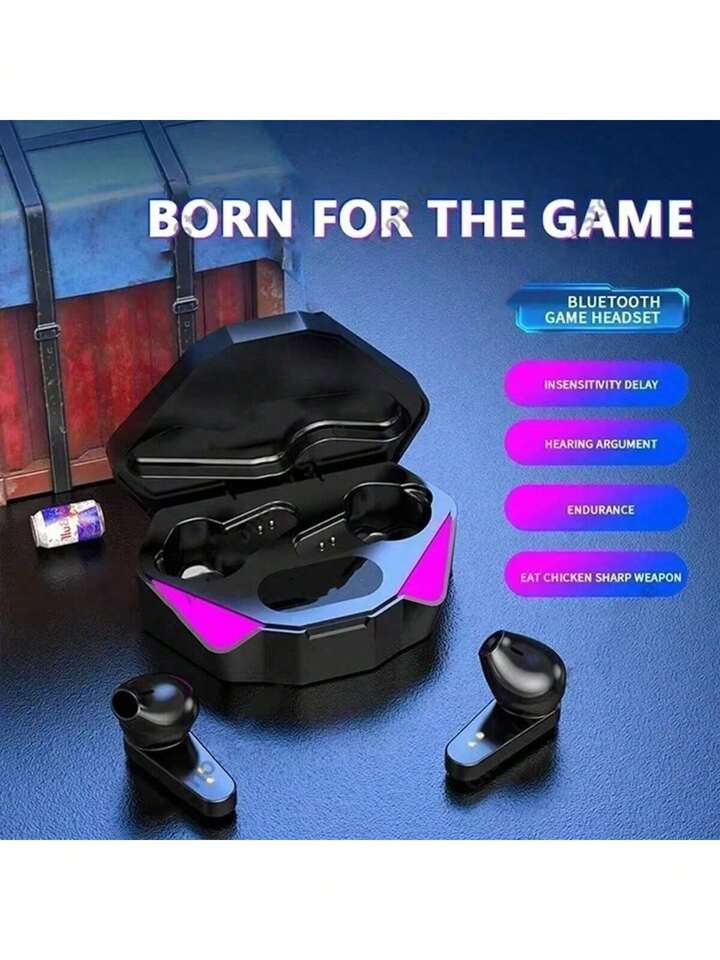 X15 ゲーミングイヤホン 60ms超低遅延 充電ボックス付きワイヤレスイヤホン