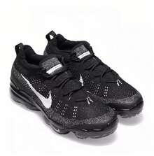 Nike Zapatillas de running Air Vapor Max con colchón de aire de longitud completa para hombre - Negro - Ver 7