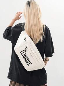 Mochila de pecho de gran capacidad para hombre, mochila de viaje informal tipo hipster, bolso bandolera de nylon, riñonera, estilo casual de negocios, regalo de San Valentín, color negro, estilo universitario, mochila de hombro, senderismo multifuncional de ocio, regalo portátil al aire libre de ocio, regalo elegante de vacaciones de Acción de Gracias, regalo para hombre, Peach Tree - Multicolor - Ver 7