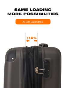 Carry-On Suitcase 10 Kg Travel Wheels 360° Models + 2023 NEW Models And Colors Rose Gold Double Wheel - Màu Hoa hồng đỏ - Xem 6