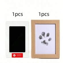 2pcs/1pc Pet Paw Print Kit (For Dogs And Cats), Dog Paw Print Pad Kit, Easy To Operate (Watch Video Before Using), No Ink No Contact Pet Paw Print Footprint Memorabilia, Used To Preserve Cat/Dog Paw Prints, Ideal For Commemorating The Growth Of Pets And Keeping Cherished Memories