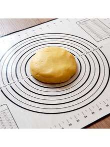 1 件装多功能铂金硅胶揉面垫，适合家庭使用