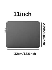 1 pieza Funda de laptop minimalista y elegante, cabe computadoras portátiles de 11"/13"/14"/15", tabletas