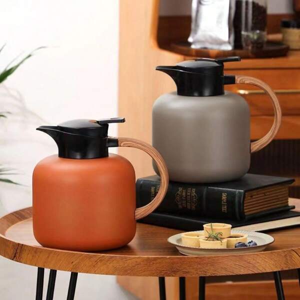 1 Set 1 Piece 2.0L 304 Stainless Steel Pot Vacuum Pot Suitable For Home Use Commercial Gifts Office Use