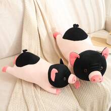 Plush Realistic Mini Pig Stuffed Animal Doll, Cute Pig Plush Doll For Kids, Comforting Pillow & Birthday Gift For Girls