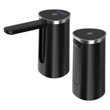 Foldable Digital Water Dispenser Pump - Touch Screen, Fingerprint Recognition, Mineral Water Compatible, Household Bottled Water Solution - Easy To Use And Clean