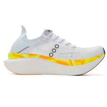 Saucony Zapatos deportivos ENDORPHIN ELITE 2 unisex, zapatos casuales ligeros con absorción de impactos y resistencia al desgaste para correr - Blanco - Ver 1