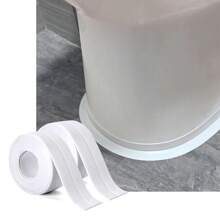 Nastri sigillanti impermeabili ad alta adesività, adatti per bagno, cucina e altre occasioni. Progettazione autoadesiva per installazione senza utensili, copre efficacemente le lacune per impedire la penetrazione dello sporco e migliora l'estetica degli angoli.