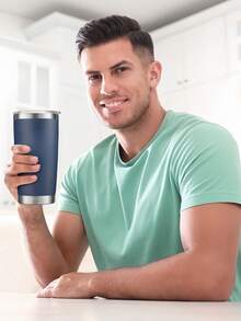 1 件定制名称 20 盎司双层 304 不锈钢隔热玻璃杯，带盖，适用于冷热饮品，非常适合旅行和户外使用 - 精美的节日/毕业礼物，定制、个性化、独特，是送给他的理想礼物，送给她、男朋友、爸爸、女朋友、妈妈、家人、朋友、茶室、家庭、花园、办公室、周年纪念日、情人节、母亲节、生日、父亲节、毕业典礼、婚礼、乔迁之喜 - 多色 - 查看 9