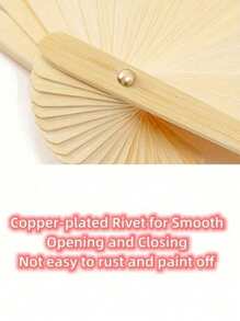 1pc Belly Dancing Fan, Gradient Color Long Imitation Silk Fans, Dance Performance Props