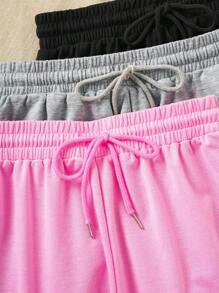 Three Pieces Sports Shorts, Slightly Stretchy, Suitable For Summer Wear, Suitable For Outdoor, Sports, Travel, City Roaming And Other Occasions, Comfortable And Easy To Match, Outdoor Sports Shorts, Women's Three Pieces Shorts, Women's Sports Shorts, Sports Casual Shorts, Summer Shorts, Three Pieces Shorts
