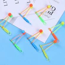 5Pcs/10Pcs Plastic Hand Shake Rattle Ball, Hand Shake Noise Double Rattle Ball, Stress Relief Casual Small Toy, Desktop Decor Ornament, Birthday Gift, Festival Party, Suitable As Small Gift