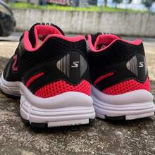 Women's SB School Gym Walking Running Sport Jet Sneakers Special Size 40 41 42 43 New Release - 黑色/粉紅色 - 查看 3