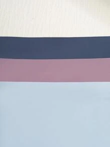 3pcs Women Soft & Comfortable Seamless Bikini Panties, Snug Fit And Non-Visible Under Clothes, Suitable For Yoga And Sports