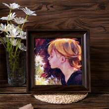 1/3/5/10pcs Customizable Slanted Edge Wooden Photo Frames, Vintage Frame, Fits 5"X 6" Photos, Tabletop Display, Home Decor, Lovely & Delicate. Personalized Gift, Couple Photo, Holiday/Birthday Gift.