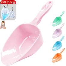 1Pc Food Scoops For Kitchens, Bars, Parties, Weddings, Practical Scoops For Shaved Ice, Pet Food Scoops, Cat And Dog Food Cups, 1 Cup Melamine Food Scoops With Measurement Lines (Including 1 Cup, 1/2 Cup, 1/4 Cup), Melamine Shovels