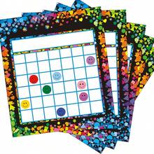1200pcs(10sheets)/Set School Incentive Behavior Sticker, Happy Smiling Face Self-Adhesive Graffiti Stickers, Colorful Circular Reward Label Stickers, 10 Styles Happy Smiling Face PVC Encouragement Stickers For Teachers,School Supplies,Back To School - Multicolor - View 8
