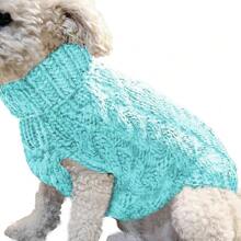 Suéteres para perros cachorros y gatos pequeños y medianos. Ropa de invierno cálida de cuello alto, chaleco, abrigo suave y chaqueta para Chihuahuas, Yorkies y Teddy.