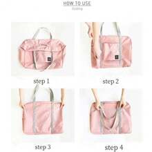 2pcs/1pc Large Capacity Luggage Bag, Storage Bag, Garment Organizer, Handbag, Travel Suitcase, Business Travel Bag, Outdoor Storage Bag - Multicolor - View 6