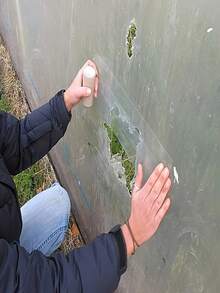 1 rolka taśmy naprawczej do szklarni, wielofunkcyjna taśma naprawcza, przezroczysta taśma do naprawy otworów, wodoodporna i zapobiegająca zamarzaniu taśma naprawcza do szklarni, wodoodporna taśma uszczelniająca, odpowiednia do szklarni, płaszczy przeciwdeszczowych, parasoli, namiotów, użytku na zewnątrz itp.