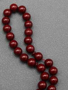 1 Pc 10-12mm Single Bead Muslim Prayer Beads Bracelet, 45pcs Resin Beads, Multifunctional, Boho Vintage Elegant Religious, Suitable For Daily Recitation, Leisure, Vacation, Hangout, Wedding Accessory, Holiday Gift - Multicolor - View 5