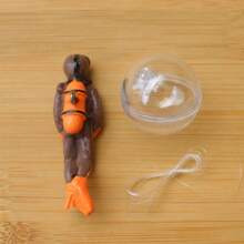 New Resin Material Floating Diver, Fish Tank Floating Decoration, Underwater Ornaments, Fish Tank Floating Ball