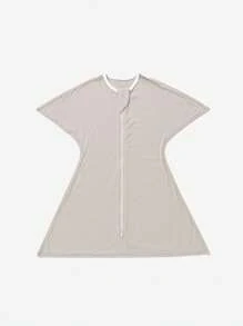 1 sac de dormit pentru bebeluși din bumbac pur, pătură de spital pentru nou-născuți, înfășat respirabil pentru toate anotimpurile, anti-tresare