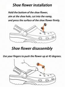 1pc Summer Vacation Style Starfish & Shell Charm Set For Women Casual Sandals/Slippers Decorative Accessories