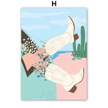 1 件复古花卉水果花瓶画廊多彩时髦海报简约墙面艺术帆布画客厅礼品装饰可选框架 - 彩色 - 查看 28