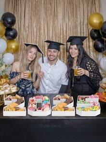 1pc Personalized Number Shaped Tray, Handmade Creative Box, White Number 0-9 For Wedding Party Supplies, Fillable Cake, Chocolate, Candy, Flowers And Fruit, Suitable For Holiday Parties, Graduation Ceremony, Wedding, Babyshower, Anniversary, Valentine'S Day, Birthday Party Decorations And Photography Props