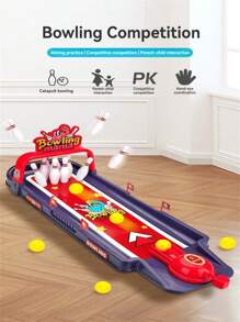 Youth Table Bowling And Football Basketball Launch Kit - Party Interactive Party Games, Indoor And Outdoor Sports Toys