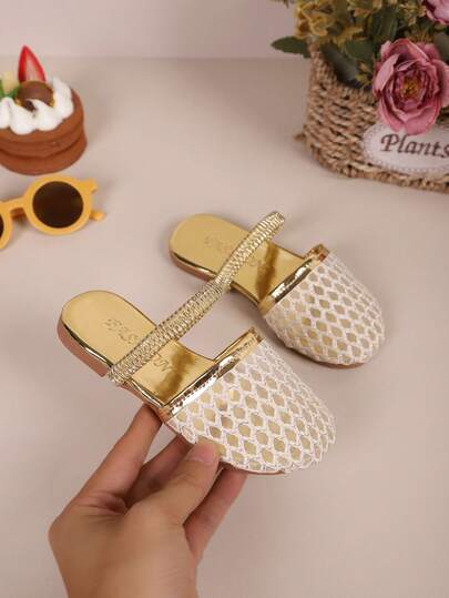 Barnmode Casual Outdoor Mesh Sandaler, Barnens Strandsandaler för Vandring, Nya Vår-/Sommarsandaler för Barn