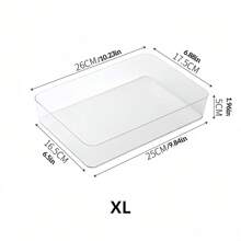 1 Pc Acrylic Desktop Organizer Display Box, Drawer Divider Storage Box, Multifunctional Vanity Makeup Cosmetic Organizer, Snack & Miscellaneous Storage Box Summer Necessity For Women Storage Organizer Gift Travel