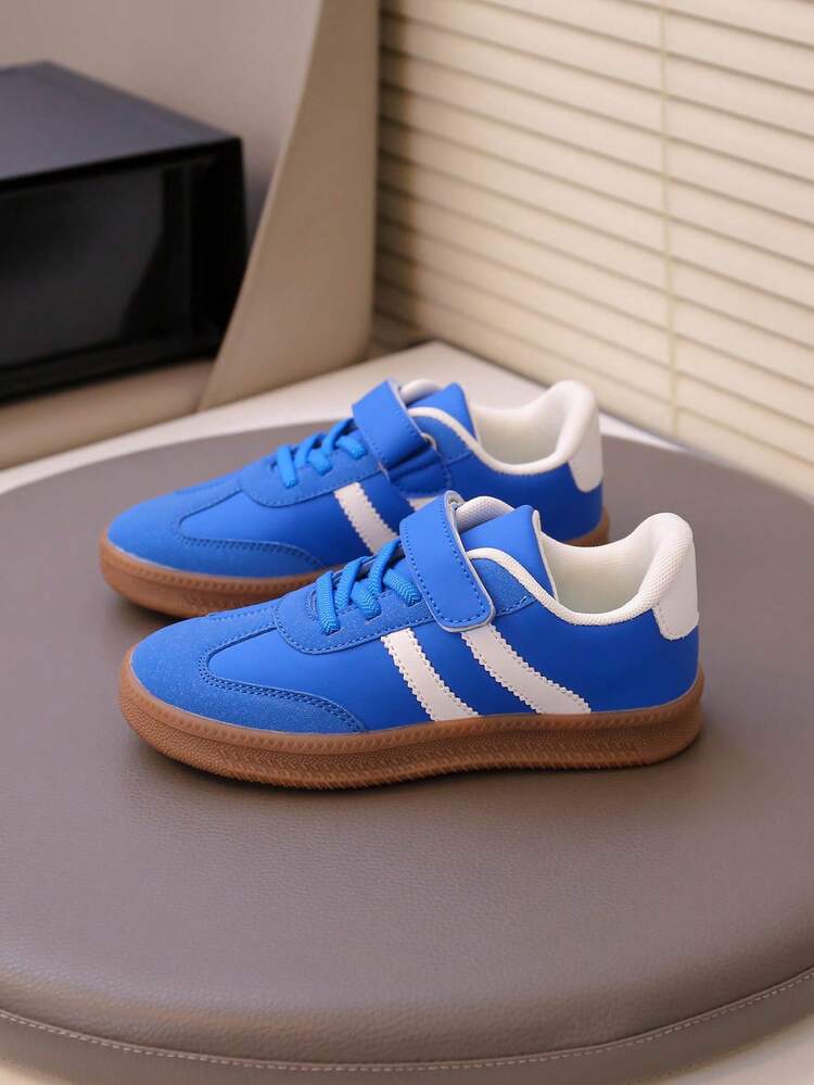 New Unisex & Kids Casual Sneakers, Fashion Versatile Shoes - Blue - View 7