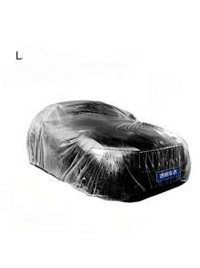 Disposable Car Cover, Transparent Car Cover, Dust Cover, Car Cover, PE Film Rain Cover, Disposable Car Cover