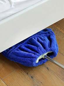 1pc Super Soft Microfiber Mop Head Cover - Suitable For Living Room, Bedroom, Bathroom And Floor Cleaning - Flat Floor Mop, Washable, Durable And Replaceable Mop, Dry And Wet Dual-Purpose, Easy To Clean, Cleaning Product, No Battery Required For Operation