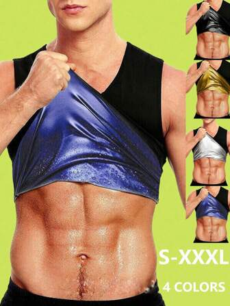 ARUNOW 1 件男士健身运动服、桑拿运动背心、健身保暖毛衣、健身房