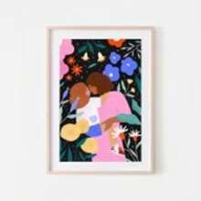 1pc Wall Arts Posters Optional Frame Pop Motherhood Art Print Poster New Mum Breastfeeding Baby Shower Canvas Printing Decoration Ornaments For Home Living Room Decor LGBT