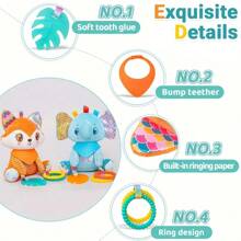 Baby Plush Toys, Stroller Toys With Sensory Details, Car Seat Toys, Crib Rattle Toys, Teethers, Squeaks, Sensory Toys For Newborns, Best Gifts, Many Styles To Choose From