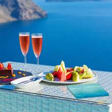 20 件/40 件/60 件/套，海洋餐巾 13 X 13 英寸，波浪纸巾海洋主题一次性鸡尾酒餐巾适用于单胎出生派对新娘婴儿洗礼海滩生日派对一次性餐巾装饰