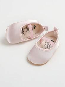 Infant Girls Mary Jane Flats - Infant Newborn Walking Shoes Soft Rubber Sole Princess Wedding