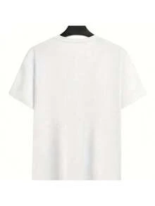 Vintage O Brother Tshirt Vampire Diaries Shirt Saatore T-Shirt TV Show Tee Mystic Falls Virginia Tops Tvd GiftsPlus Size Butterfly Graphic T-Shirt For Women, 220g Heavyweight Cotton Be Yourself Tee With Motivational Quote, Loose Fit Crew Neck Short Sleeve Top Designed For Curvy, Full-Figure, Or Oversized Style Lovers, Comfortable And Flattering Everyday Shirt For Women Of All Shapes, Breathable Fabric With Beautiful Butterfly And Star Print, Aesthetic Empowerment Tee For Confidence And Positivity, Great For Spring Summer Wear, Lounge, Travel, Or Casual Work Days, Fashionable Top For Big Girls, Body-Positive Message, Ideal Gift For Sister, Wife, Or Friend Who Loves Comfy LooksPopular T-Shirts,Slogan Print T-Ghirt,Durable Unisex Shirt - White - View 2