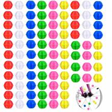 1 Pack Assorted Color Bicycle Spoke Beads Decorations