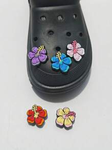 5pcs Colorful Elegant Small Flowers, DIY Fashion Sandal Accessories, Detachable Sandal Decoration